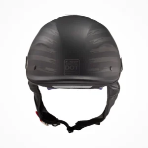 Mũ Nửa Đầu LS2 OF590 Rebellion - 1812 Matt Black