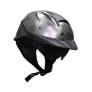 Mũ Nửa Đầu LS2 OF590 Rebellion - Gloss Brushed Alloy