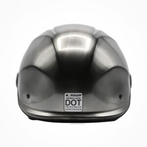 Mũ Nửa Đầu LS2 OF590 Rebellion - Gloss Brushed Alloy