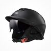 Mũ Nửa Đầu LS2 OF590 Rebellion - Solid Matt Black