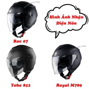 Kính Roc 07 Lắp Vừa Cho Mũ Royal M789 và Yohe 852