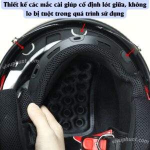 Bộ Lót Thay Thế Mũ Bảo Hiểm Sunda 388
