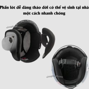 Bộ Lót Thay Thế Mũ Bảo Hiểm Sunda 388