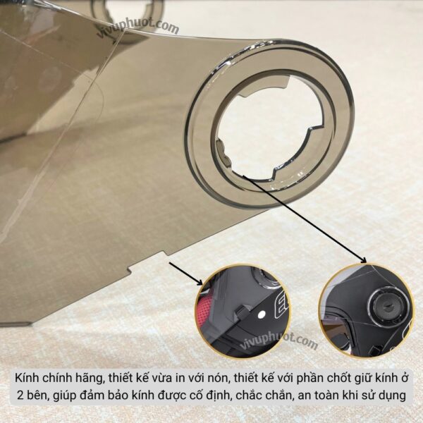 Kính Thay Thế Mũ Bảo Hiểm EGO E41
