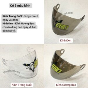 Kính Thay Thế Mũ Bảo Hiểm EGO E41