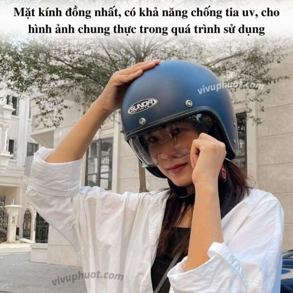 Kính Thay Thế Mũ Bảo Hiểm Sunda 388