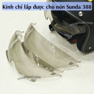Kính Thay Thế Mũ Bảo Hiểm Sunda 388