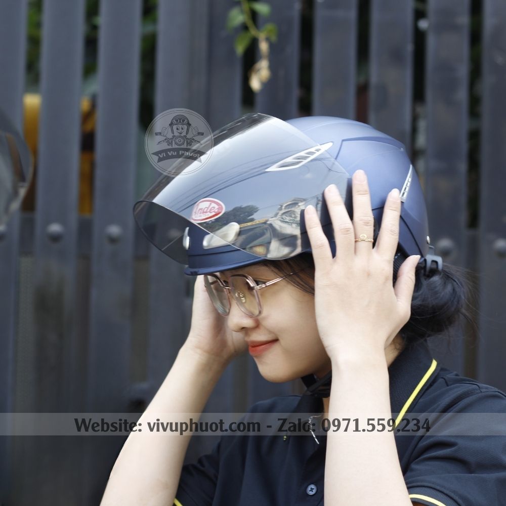 Mũ Bảo Hiểm Nửa Đầu Andes 126