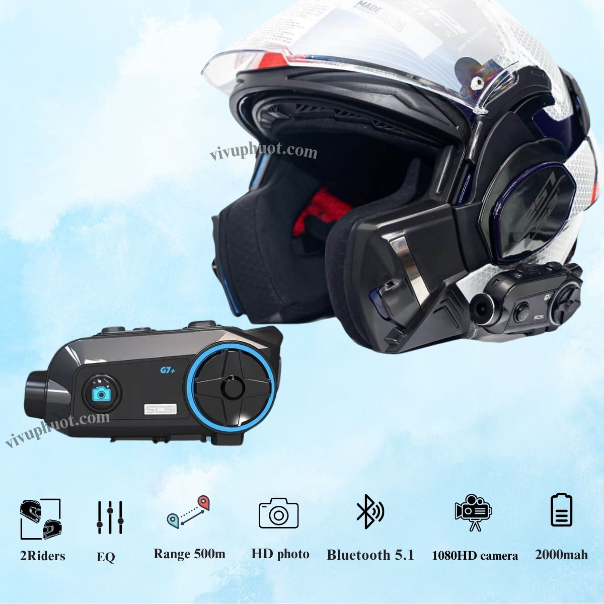 Tai Nghe Bluetooth SCS G7+