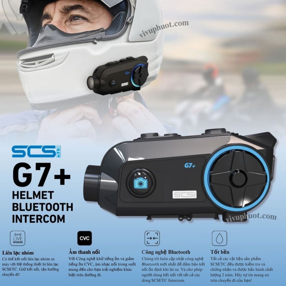 Tai Nghe Bluetooth SCS G7+