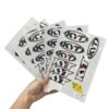 Bộ Tem Logo KYT Dán Nón Bảo Hiểm Siêu Chất