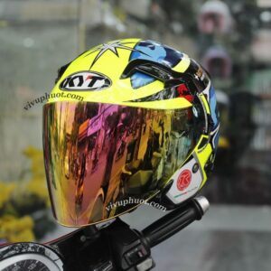 Kính Thay Thế Gắn Mũ 3/4 KLT, KYT Venom, Hellcat