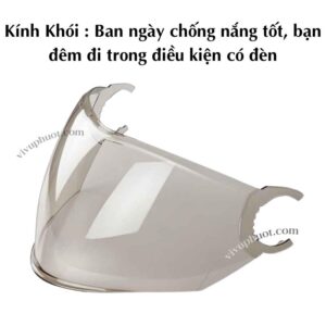 Kính Thay Thế Roc 06 Lắp Vừa Nón Royal M787,Yohe 851