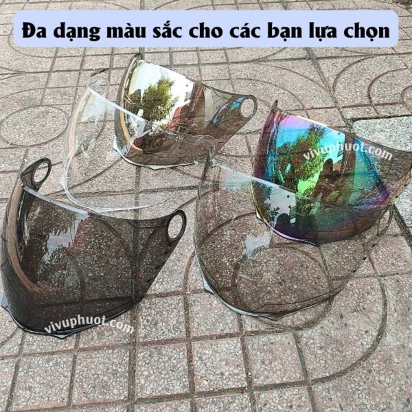 Kính Rời Thay Thế Mũ Bảo Hiểm Royal M268, Royal XH01, Ego E3