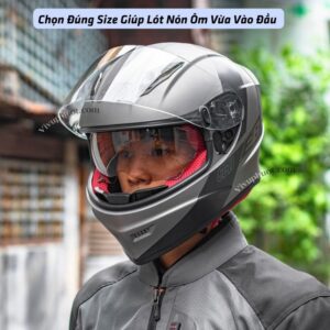 Bộ Lót Thay Thế Mũ bảo hiểm Fullface EGO E8 SV Plus