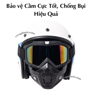 Mặt Nạ Beon Dùng Cho Mũ 3/4, 1/2 và Fullface