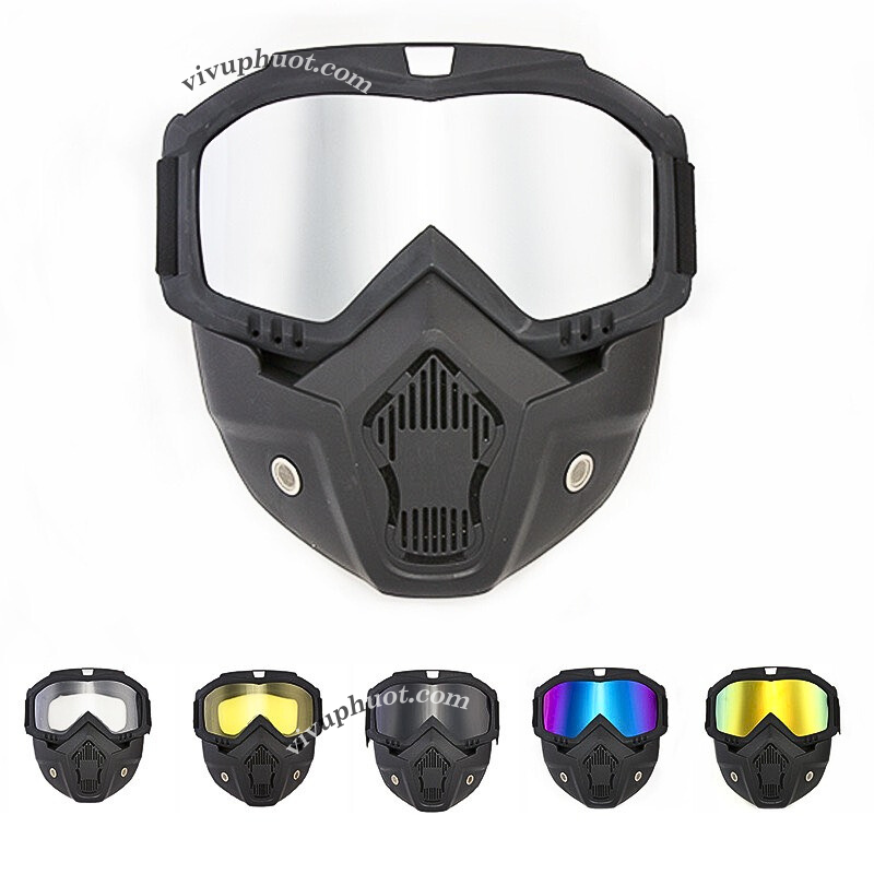 Mặt Nạ Beon Dùng Cho Mũ 3/4, 1/2 và Fullface