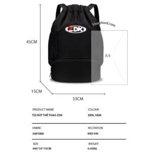 Balo Dây Rút Thể Thao ZDK B5