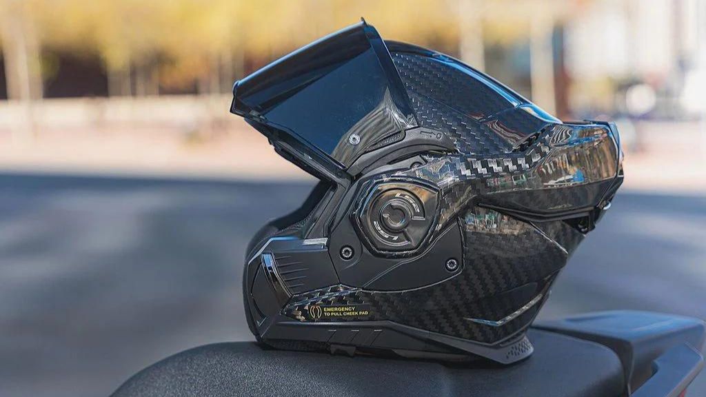Mũ Bảo Hiểm Fullface Lật Hàm 180 Độ LS2 Advant X Carbon