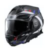 Mũ Bảo Hiểm Fullface Lật Hàm 180 Độ LS2 Advant X Carbon - Future White Blue