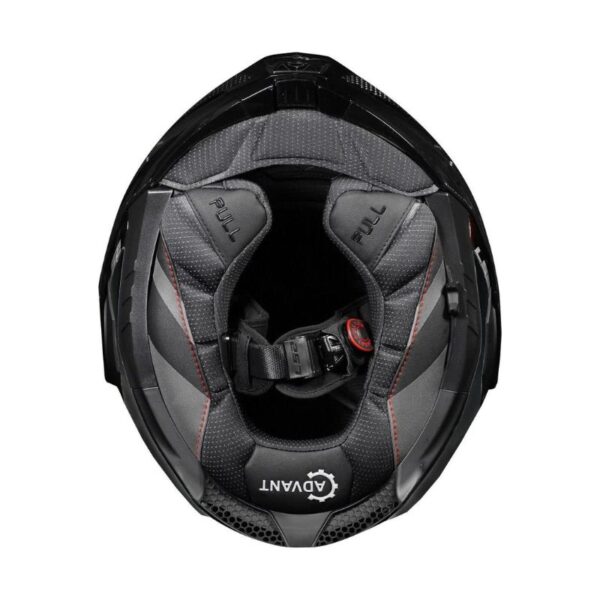 Mũ Bảo Hiểm Fullface Lật Hàm 180 Độ LS2 Advant X Carbon - Solid Carbon
