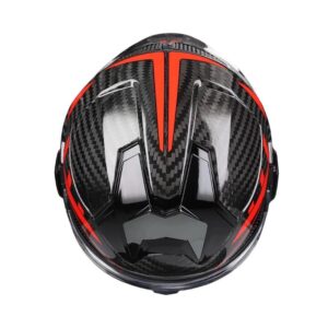Mũ Bảo Hiểm Fullface Lật Hàm 180 Độ LS2 Advant X Carbon - Future Red