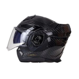 Mũ Bảo Hiểm Fullface Lật Hàm 180 Độ LS2 Advant X Carbon - Solid Carbon