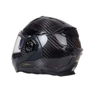 Mũ Bảo Hiểm Fullface Lật Hàm 180 Độ LS2 Advant X Carbon - Solid Carbon