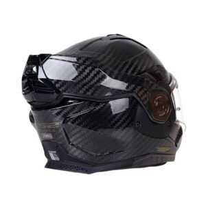 Mũ Bảo Hiểm Fullface Lật Hàm 180 Độ LS2 Advant X Carbon - Solid Carbon
