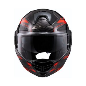 Mũ Bảo Hiểm Fullface Lật Hàm 180 Độ LS2 Advant X Carbon - Future Red