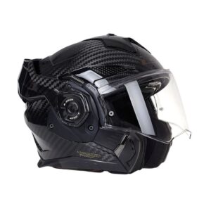 Mũ Bảo Hiểm Fullface Lật Hàm 180 Độ LS2 Advant X Carbon - Solid Carbon