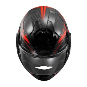 Mũ Bảo Hiểm Fullface Lật Hàm 180 Độ LS2 Advant X Carbon - Future Red