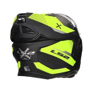 Mũ Bảo Hiểm Lật Hàm LS2 FF901 Advant X - Black H-V Yellow