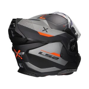 Mũ Bảo Hiểm Lật Hàm LS2 FF901 Advant X - Oblivion Black Titanium