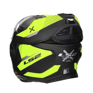 Mũ Bảo Hiểm Lật Hàm LS2 FF901 Advant X - Black H-V Yellow