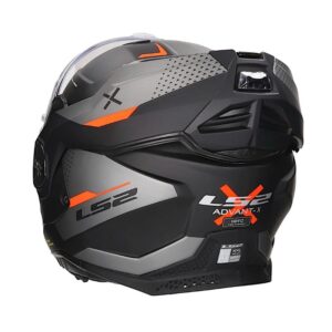 Mũ Bảo Hiểm Lật Hàm LS2 FF901 Advant X - Oblivion Black Titanium