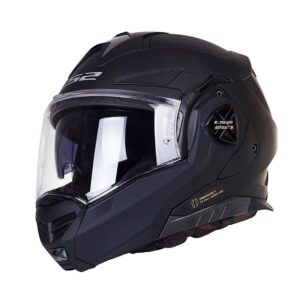 Mũ Bảo Hiểm Lật Hàm LS2 FF901 Advant X - Solid Gloss Black