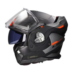 Mũ Bảo Hiểm Lật Hàm LS2 FF901 Advant X - Oblivion Black Titanium