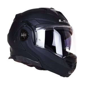 Mũ Bảo Hiểm Lật Hàm LS2 FF901 Advant X - Solid Gloss Black