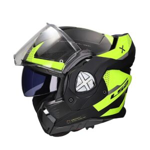 Mũ Bảo Hiểm Lật Hàm LS2 FF901 Advant X - Black H-V Yellow