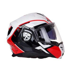 Mũ Bảo Hiểm Lật Hàm LS2 FF901 Advant X - Metryk White Red