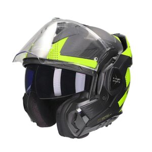 Mũ Bảo Hiểm Lật Hàm LS2 FF901 Advant X - Black H-V Yellow