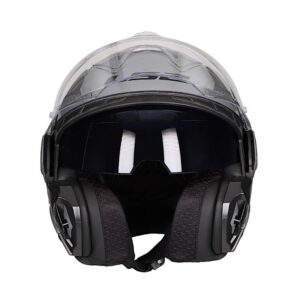 Mũ Bảo Hiểm Lật Hàm LS2 FF901 Advant X - Solid Nardo Grey