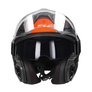 Mũ Bảo Hiểm Lật Hàm LS2 FF901 Advant X - Oblivion Black Titanium