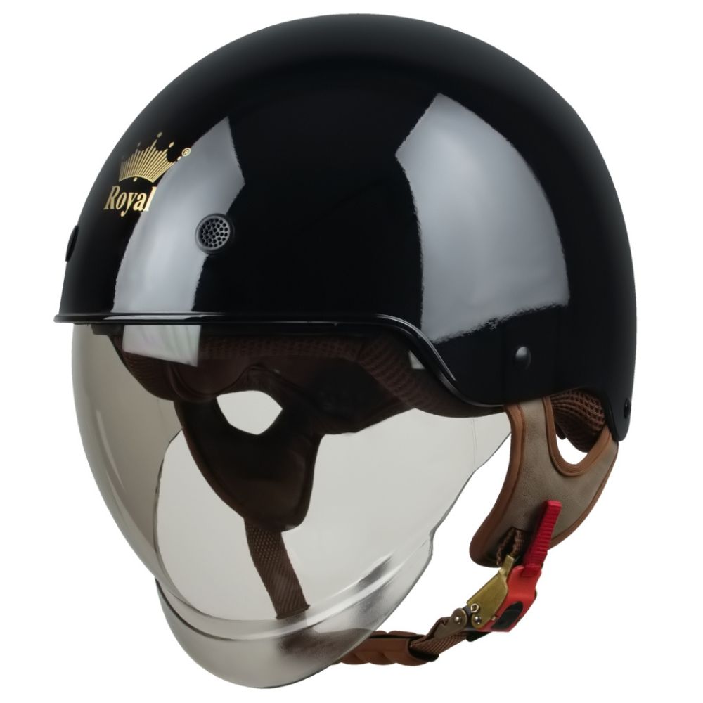 mu-bao-hiem-nua-dau-royal-m239-7 Mũ Bảo Hiểm 1/2 Royal M239 Kính Âm