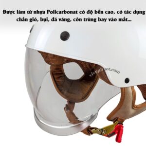 Kính Thay Thế Mũ Bảo Hiểm 1/2 Royal M239