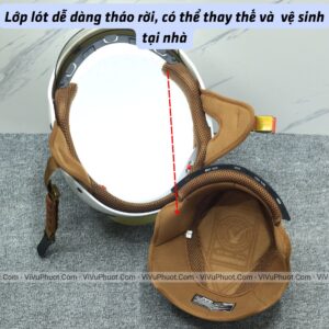 Lót Giữa Nón Bảo Hiểm 1/2 Royal M239