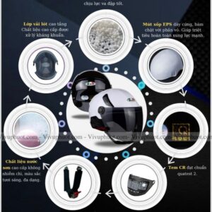 Mũ bảo hiểm KLT Tiger Jet K6