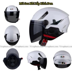 Mũ bảo hiểm KLT Tiger Jet K6