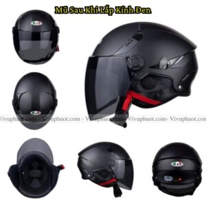 Mũ bảo hiểm KLT Tiger Jet K6